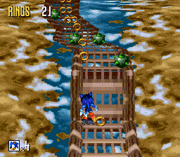 Play Genesis Sonic 3D Blast (USA) (Beta) Online in your browser