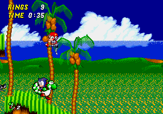 Play Genesis Yoshi in Sonic 2 Online in your browser 