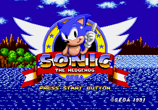 Play Game Gear Sonic The Hedgehog (World) (v1.1) Online in your browser 