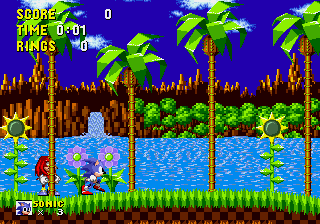 Play Genesis Sonic 1 published by EA Online in your browser