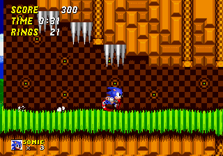 Play Genesis Sonic 1 Blastless Online in your browser 