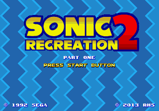 Sonic 2: Recreation - Jogos Online Wx