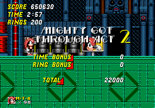 Play Genesis Mighty & Ray in Sonic 2 Online in your browser