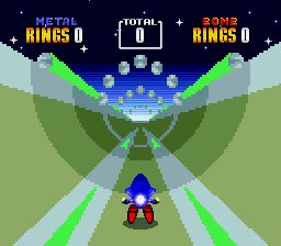 Metal Sonic Hyperdrive Rebooted Sega Genesis Game 