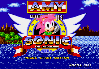 Play Genesis Amy Rose in Sonic the Hedgehog Online in your browser 