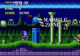 Play Genesis Sonic 1 Pre-render Blast Online in your browser 