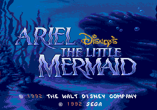 Play Genesis Ariel the Little Mermaid (USA, Europe) Online in your browser