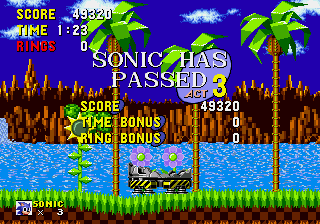 Play Genesis Sonic 1 published by EA Online in your browser