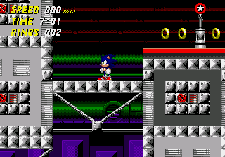 Play Genesis Sonic 1 Blastless Online in your browser 