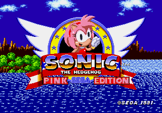 Play Genesis Sonic 1 Pink Edition Online in your browser