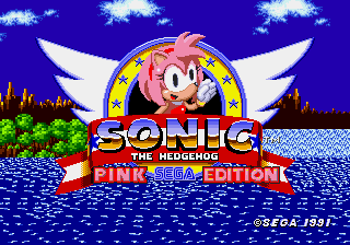 Play Genesis Sonic 1 Pink Edition Online in your browser 