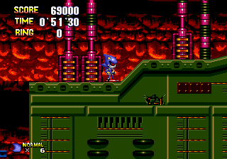 Metal Sonic Hyperdrive (los spel, niet origineel)