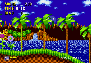 Play Genesis Sonic 1 published by EA Online in your browser