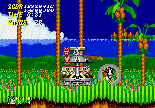 Mighty y Ray en, Sonic 3 A.I.R Mod