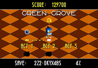 Play Genesis Sonic Classic Heroes (v0.07b5) Online in your browser