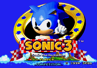 Play Genesis Sonic the Hedgehog 3 (USA) Online in your browser