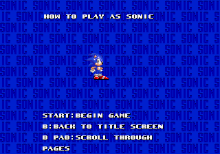 Play Genesis Sonic Classic Heroes (v0.07b5) Online in your browser