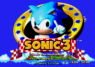 Play Genesis Sonic 3 Mania Style Online in your browser 
