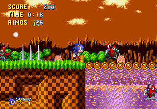 Play Genesis Semi Ported Hyper Sonic in Sonic by Selbi (S1 Hack) Online in  your browser 