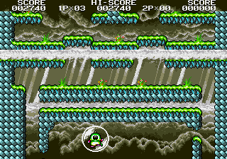 Super Bubble Bobble 16bit Cartão De Jogo MD Carrinho Para Sega