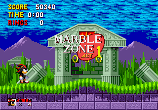 Play Shadow the Hedgehog in Sonic 1, a game of Sonic