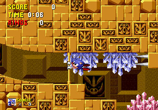 Play Genesis Super Sonic in Sonic the Hedgehog Online in your browser 