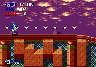 Play Genesis Sonic 1 - The Ring Ride 1 Online in your browser 