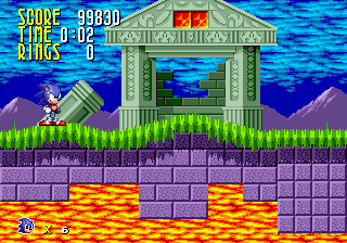 Tyson Hesse Sonic in Sonic 1