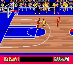 Play Genesis Pat Riley Basketball (USA) Online in your browser