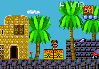 Alex Kidd in the Enchanted Castle (Europe)