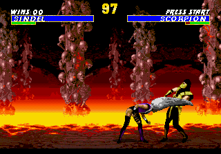 Play Genesis Mortal Kombat (World) (v1.1) Online in your browser 