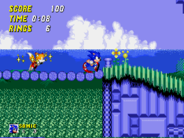Play Genesis Sonic the Hedgehog 2 (World) Online in your browser 