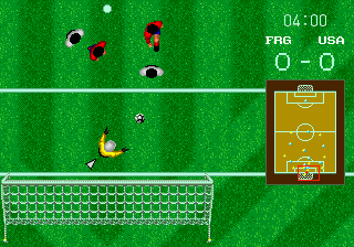 World Championship Soccer Mega Drive Sega Genesis