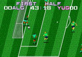 Tecmo World Cup (Sega Genesis / Megadrive) 