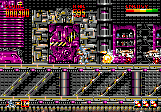 Play Genesis Mega Turrican (USA) Online in your browser