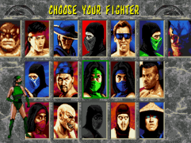 Play Genesis Mortal Kombat II (World) [Hack by Smoke v0.70] (~Mortal Kombat II Unlimited) Online in your browser