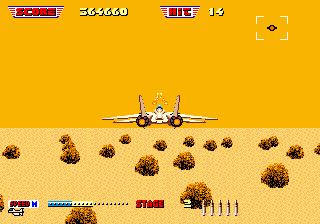 Play Genesis After Burner II (USA, Europe) Online in your browser 
