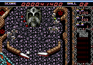 Play Genesis Dragon's Fury (USA, Europe) Online in your browser