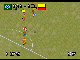 Play Atari Jaguar Fever Pitch Soccer (World) (En,Fr,De,Es,It) Online in your browser