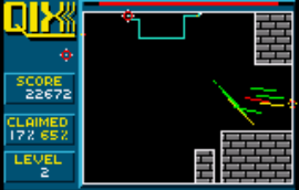 Play Atari Lynx QIX (USA, Europe) Online in your browser