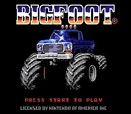 Play NES Bigfoot (USA) Online in your browser