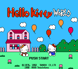 Play NES Hello Kitty World (Japan) [En by HK Kicks Ass v1.0] Online in your browser