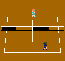 Play NES Family Tennis (Japan) Online in your browser