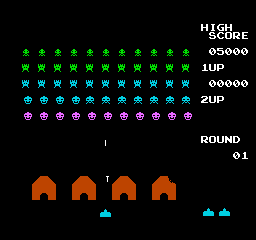 Play NES Space Invaders Japan Online in your browser RetroGames.cc