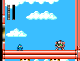 Play NES Mega Man 6 (USA) [Hack by Dragon Eye Studios v1.0] (~Megaman Showdown VI) (Boss Mode) Online in your browser