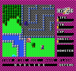 Play NES Hydlide (USA) Online in your browser