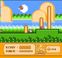 Play NES Kirby's Adventure (Germany) Online in your browser