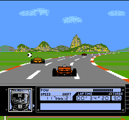 Play NES Al Unser Jr. Turbo Racing (USA) Online in your browser