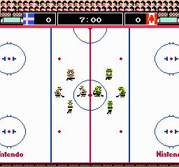 Play NES Ice Hockey (USA) Online in your browser