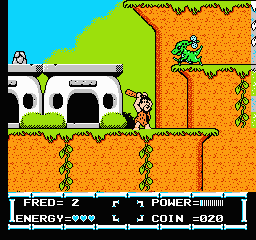 Play NES Flintstones, The - The Rescue of Dino & Hoppy (USA) Online in your browser